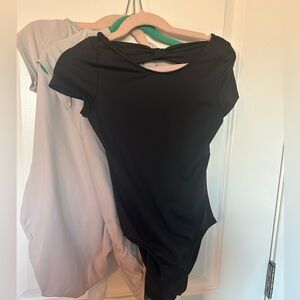 Lot of 3 ballet leotards used